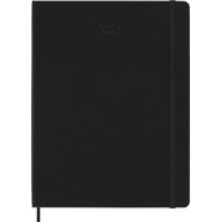 MOLESKINE Agenda Pro 2026, L/A5, couverture rigide, noir