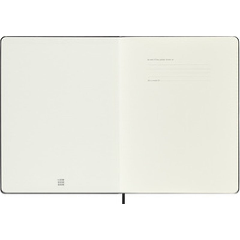 MOLESKINE Agenda Pro 2026, L/A5, couverture rigide, noir