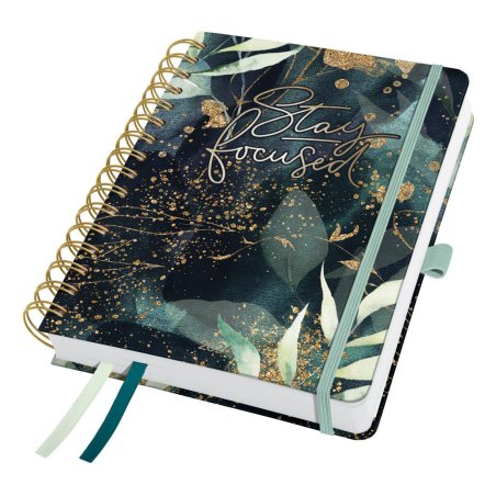 sigel Agenda planning Jolie "Glamorous Leaves" 2026, A5