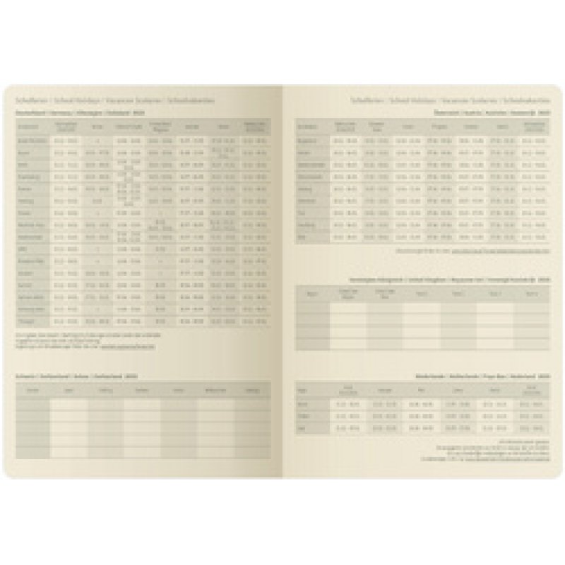 sigel Agenda de poche Conceptum 2026, env. A5, noir