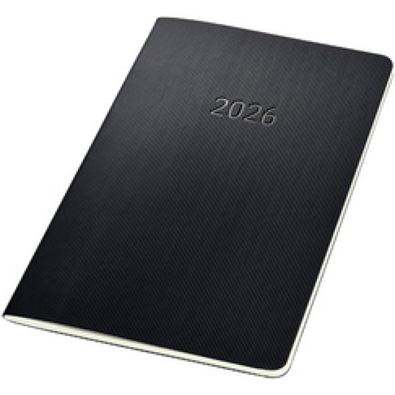 sigel Agenda de poche Conceptum 2026, env. A5, noir