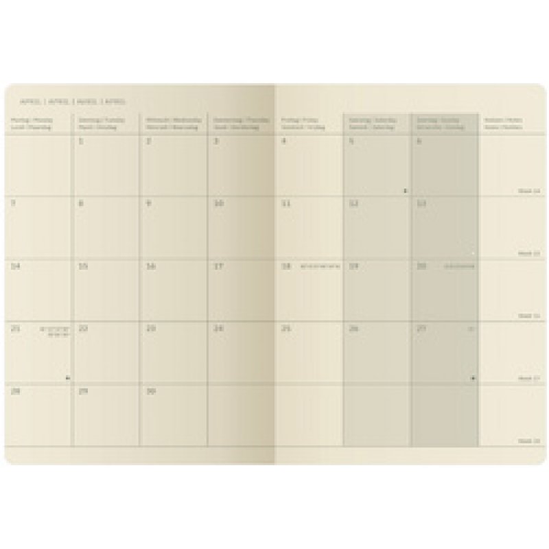 sigel Agenda de poche Conceptum 2026, env. A6, noir