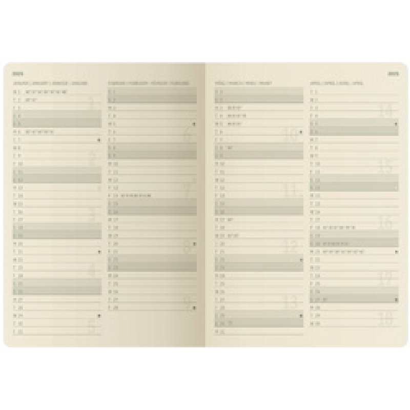 sigel Agenda de poche Conceptum 2026, env. A6, noir