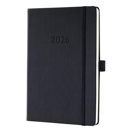 sigel Agenda planning Conceptum 2026, env. A5, noir