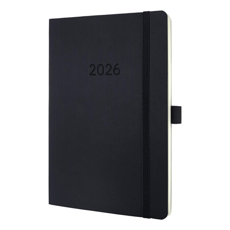 sigel Agenda planning Conceptum 2026, env. A5, noir
