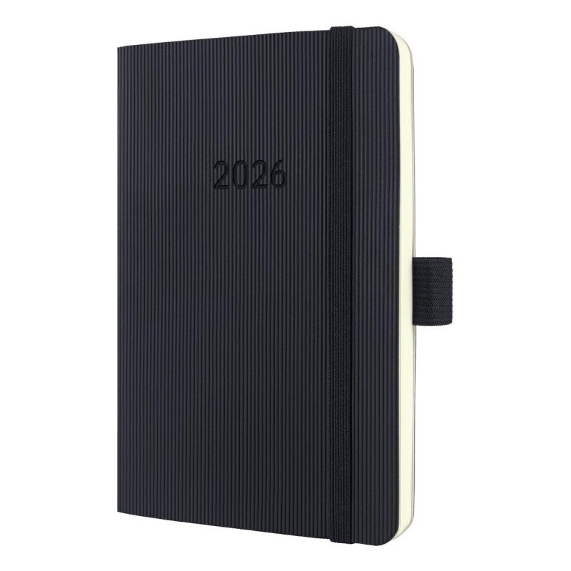 sigel Agenda de poche Conceptum 2026, env. A6, noir