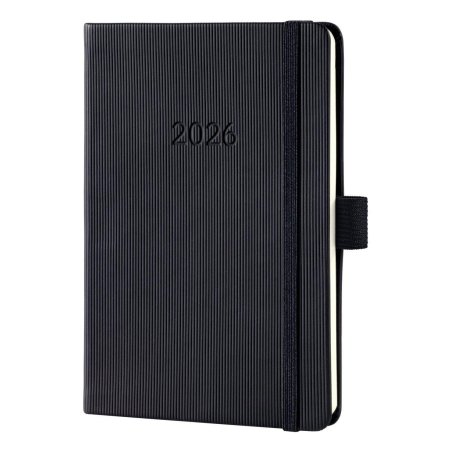 sigel Agenda de poche Conceptum 2026, env. A6, noir