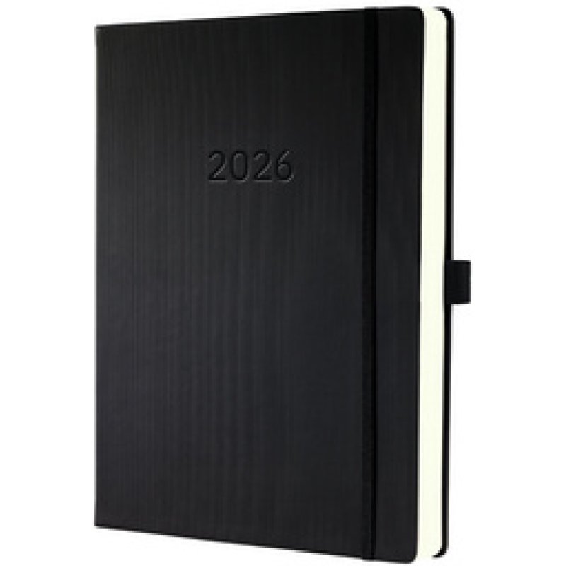 sigel Agenda planning Conceptum 2026, A4 , noir