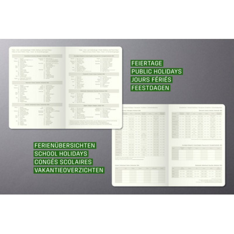 sigel Agenda planning Conceptum 2026, A4 , noir