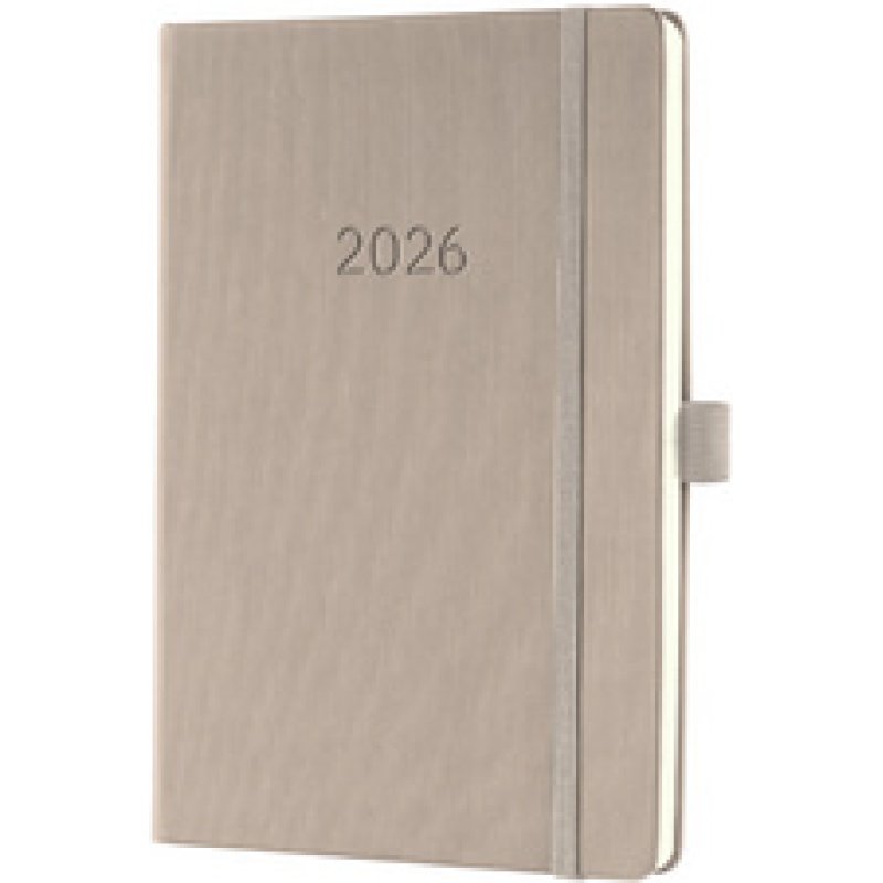 sigel Agenda planning Conceptum 2026, env. A5, gris