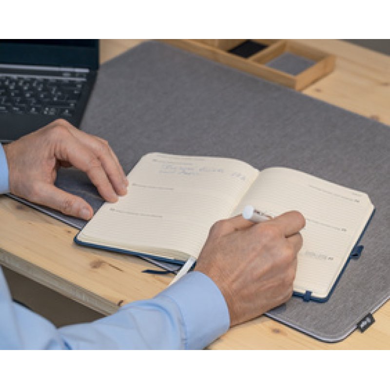 sigel Agenda planning Conceptum 2026, env. A6, noir