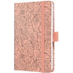 sigel Agenda de poche Jolie Beauty 2026 "Rose Monstera", A6