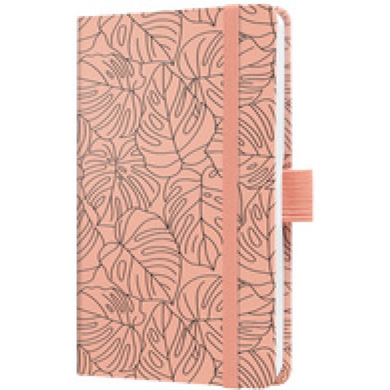 sigel Agenda de poche Jolie Beauty 2026 "Rose Monstera", A6
