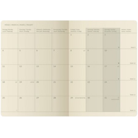 sigel Agenda de poche Conceptum 2026, env. A5, bleu