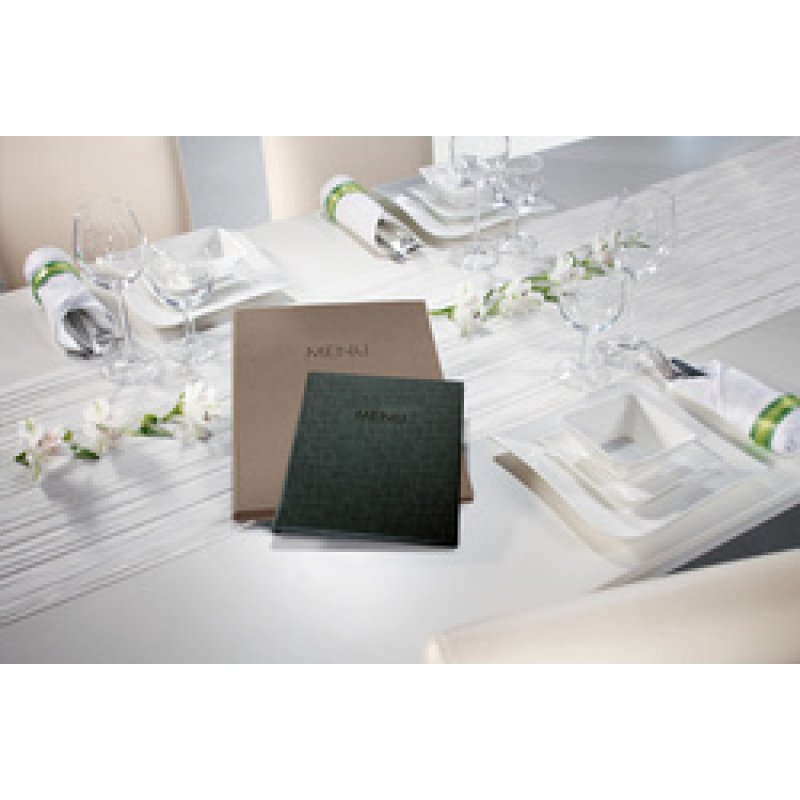 sigel Chemise pour menu "MENU", A5, noir