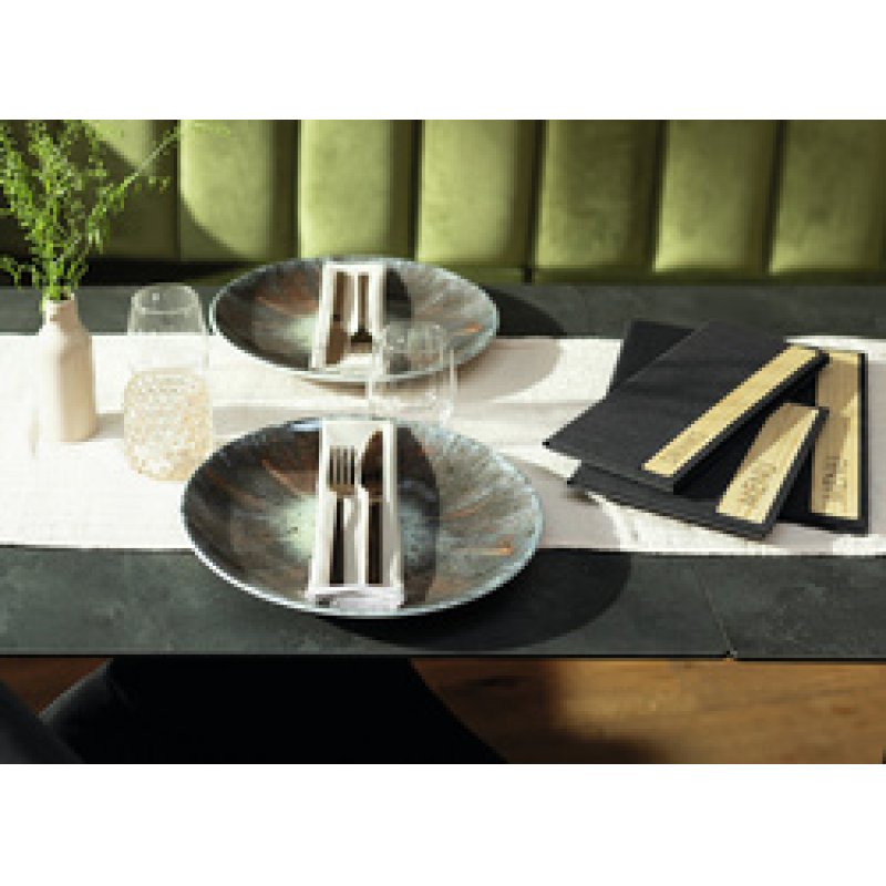 sigel Chemise pour menu avec sérigraphie, A4, gris foncé