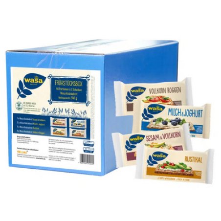 wasa Assortiment pain suédois, mélange de 4, dans un carton