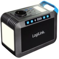 LogiLink Station de charge mobile, 200 watts, noir