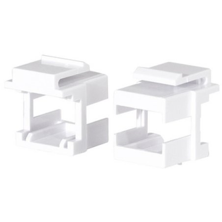 LogiLink Jeu de supports Keystone, plastique ABS, blanc