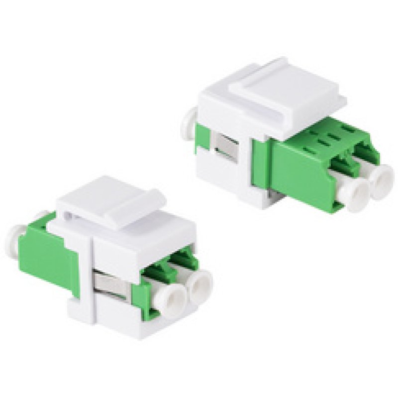 LogiLink Jeu de supports Keystone, plastique ABS, blanc