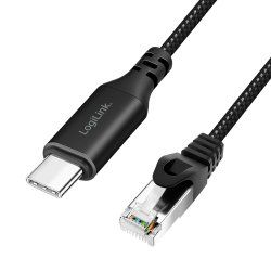 LogiLink CU0413 câble de réseau Noir 3 m Cat6 S/FTP (S-STP)