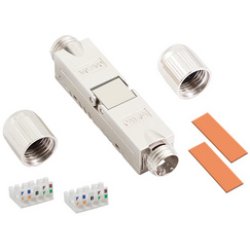 LogiLink Feldkonfektionierbarer Kabelverbinder STP Kat. 6A