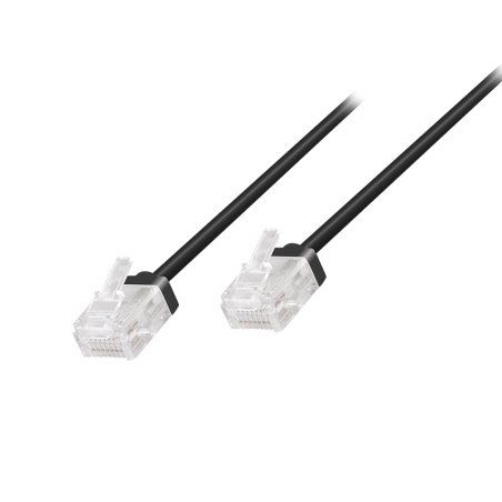 LogiLink CQ3053U câble de réseau Noir 2 m Cat6a U/UTP (UTP)