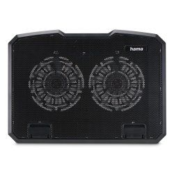 hama Refroidisseur pour laptop "Black Metal", noir