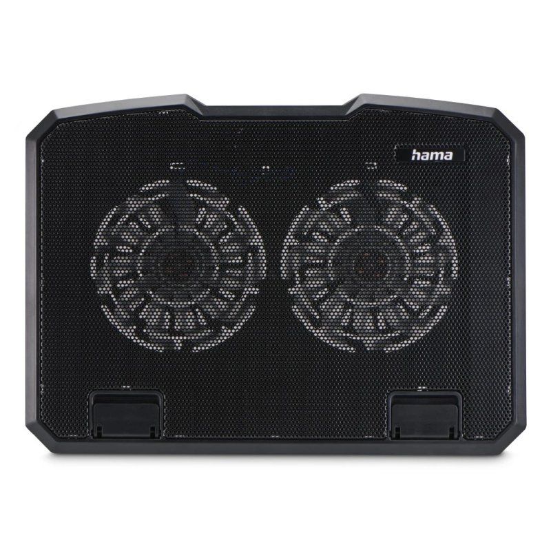hama Refroidisseur pour laptop "Black Metal", noir