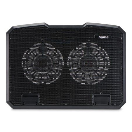 Hama Black Metal système de refroidissement pour ordinateurs portables 39,6 cm (15.6") Noir