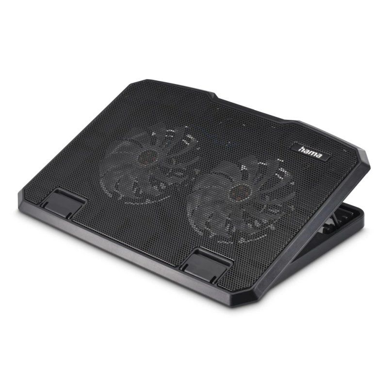 hama Refroidisseur pour laptop "Black Metal", noir