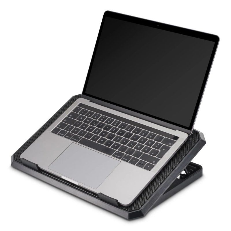 hama Refroidisseur pour laptop "Black Metal", noir