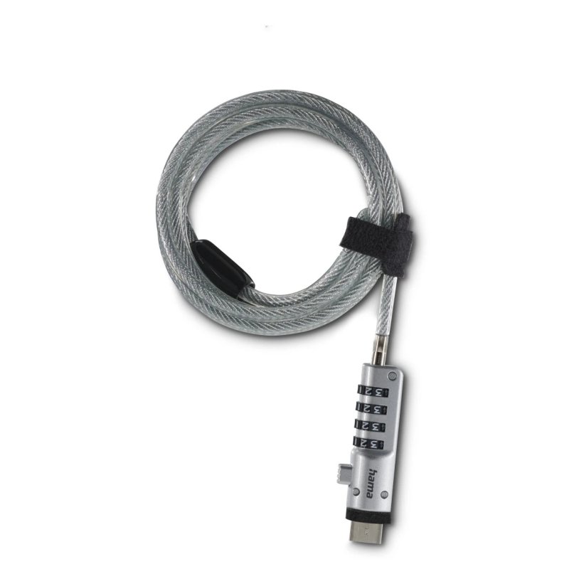 hama Verrou USB pour laptop avec code, 4 chiffres