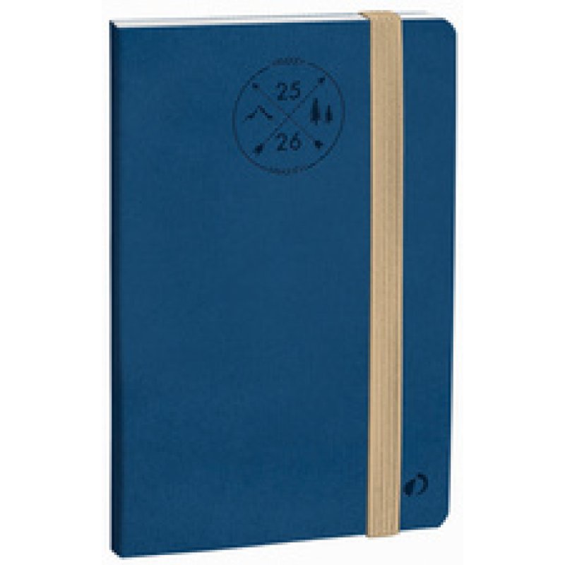 QUO VADIS Agenda Président SD 2025/2026, 16 mois, vert forêt