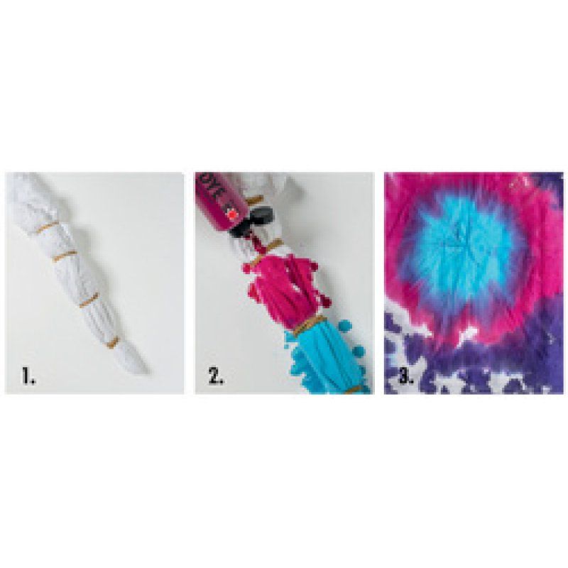 Marabu Set de peintures batik TIE DYE, 3 x 80 ml, pastel