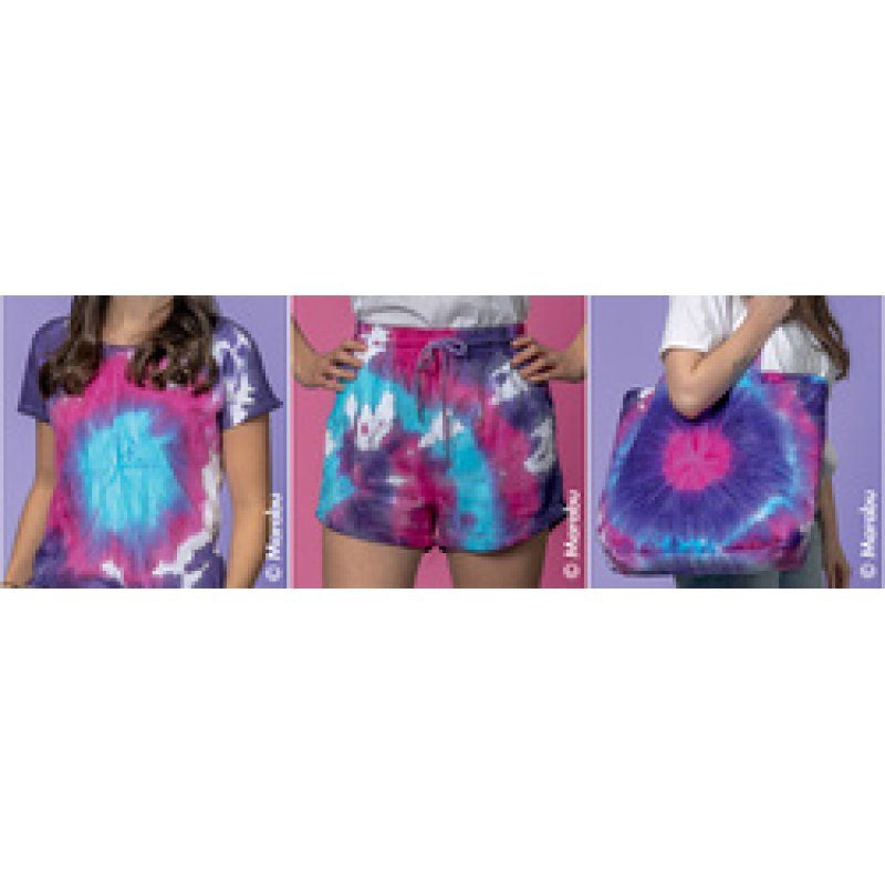 Marabu Set de peintures batik TIE DYE, 3x80ml, tons tendance