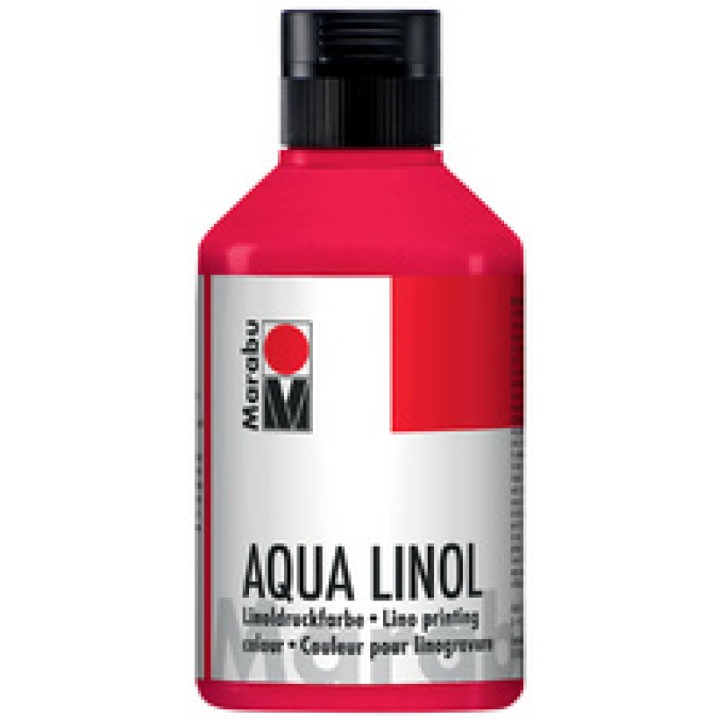 Marabu Couleur pour linogravure Aqua, 250 ml, bleu moyen