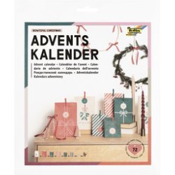 folia Calendrier de l'Avent BOWTIFUL CHRISTMAS, 72 pièces