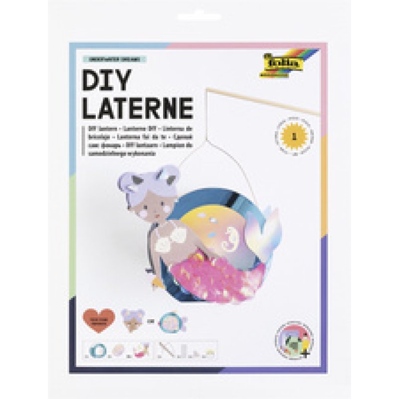 folia Kit de lanterne UNDERWATER DREAMS, bleu métallisé