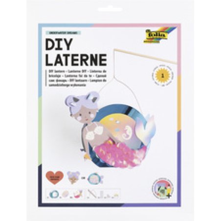 folia Kit de lanterne UNDERWATER DREAMS, bleu métallisé