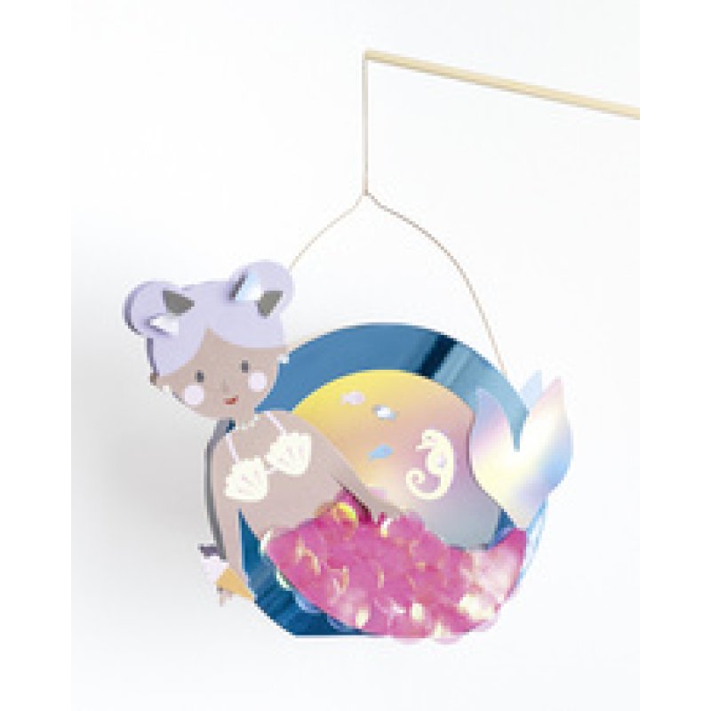 folia Kit de lanterne UNDERWATER DREAMS, bleu métallisé