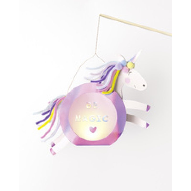 folia Kit de lanterne SWEET RAINBOW, rose irisé