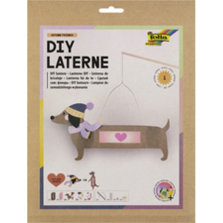 folia Kit de lanterne AUTUMN FRIENDS, naturel