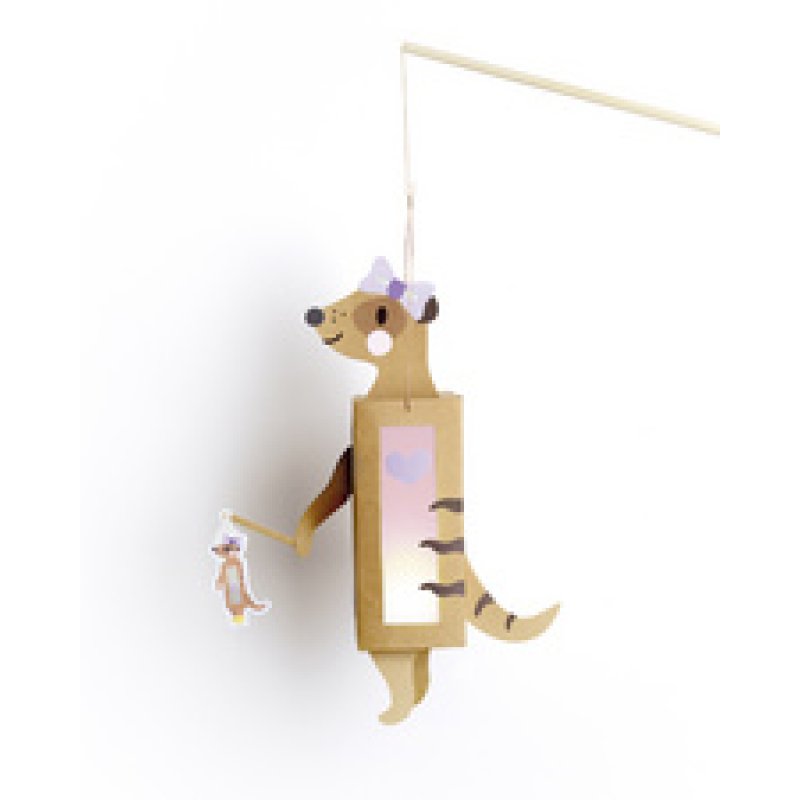 folia Kit de lanterne AUTUMN FRIENDS, naturel