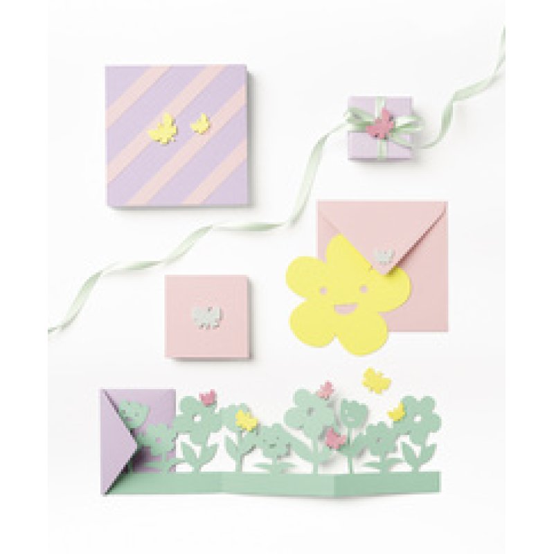 folia Sticker pailleté en caoutchouc mousse BUTTERFLIES