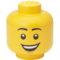 LEGO Mini-boîte en forme de tête STORAGE HEAD HAPPY BOY