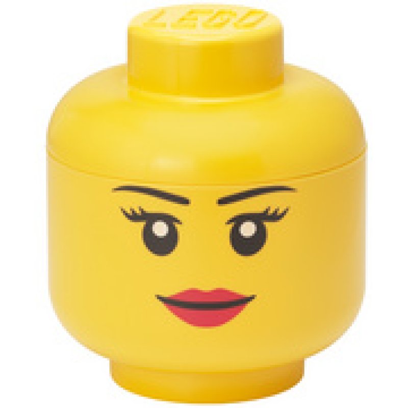 LEGO Mini-boîte en forme de tête STORAGE HEAD HAPPY BOY