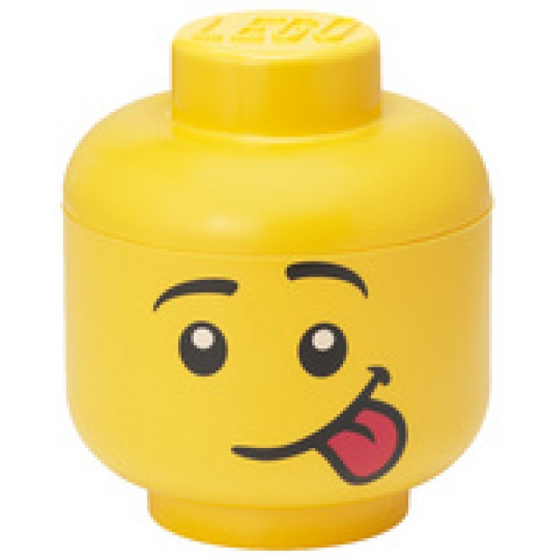 LEGO Mini-boîte en forme de tête STORAGE HEAD HAPPY BOY
