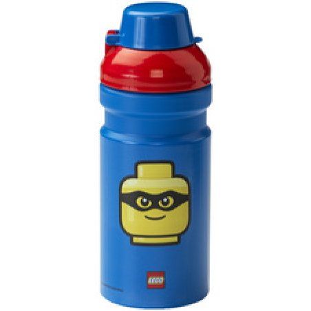 LEGO Gourde FIREWORK GUY, 390 ml, bleu