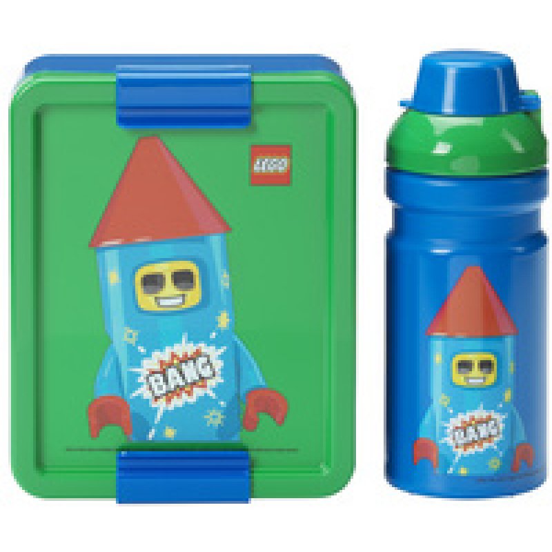 LEGO Gourde Boîte à goûter LUNCH SET FIREWORK GUY